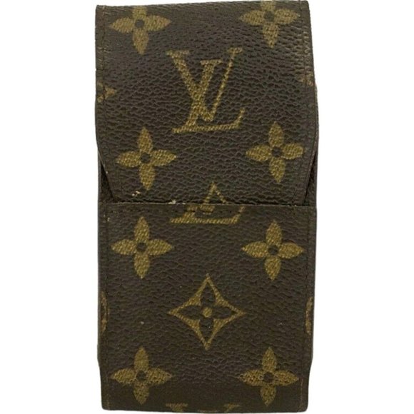 326122T Louis Vuitton Cigarette Case Brown Monogram - Picture 1 of 9